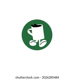 Vector fast food stickers. Colorful patch badges for coffee shop