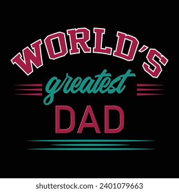 Vector father day tshirt design vector