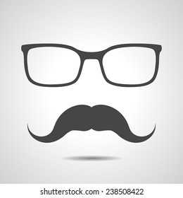 Vector fathers day illustration