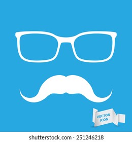 Vector fathers day illustration