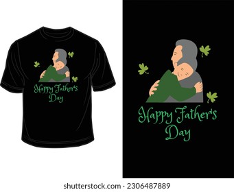 Design-Vorlage für Vektorvater-Tag-T-Shirt