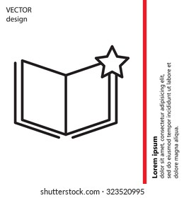 Vector Favorite Document Icon