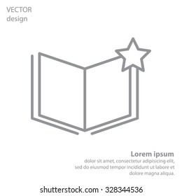Vector Favorite Document Icon