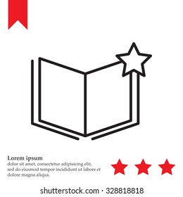 Vector Favorite Document Icon