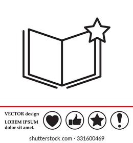 Vector Favorite Document Icon