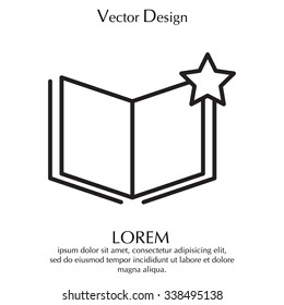 Vector Favorite Document Icon