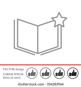 Vector Favorite Document Icon