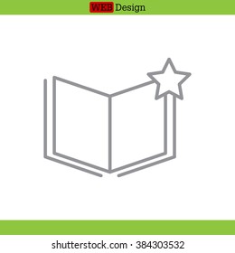 Vector Favorite Document Icon