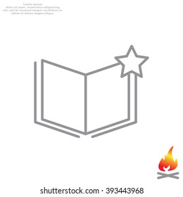Vector Favorite Document Icon