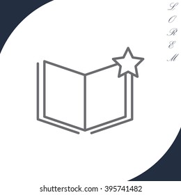 Vector Favorite Document Icon