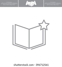 Vector Favorite Document Icon