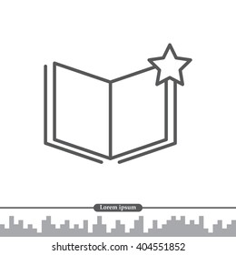 Vector Favorite Document Icon