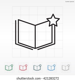 Vector Favorite Document Icon