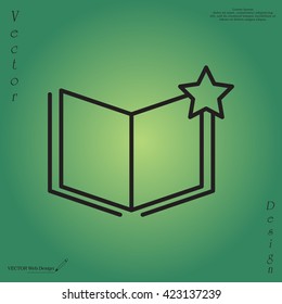 Vector Favorite Document Icon