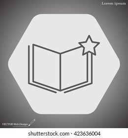 Vector Favorite Document Icon