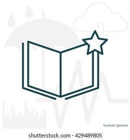 Vector Favorite Document Icon