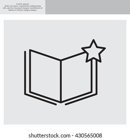 Vector Favorite Document Icon