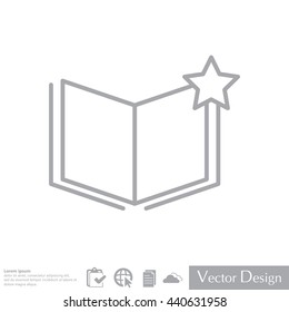 Vector Favorite Document Icon