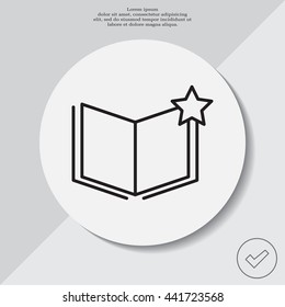 Vector Favorite Document Icon