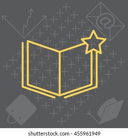 Vector Favorite Document Icon