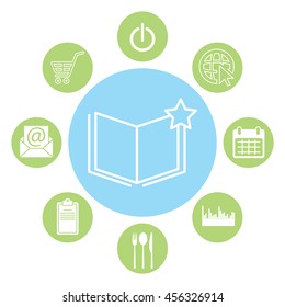 Vector Favorite Document Icon
