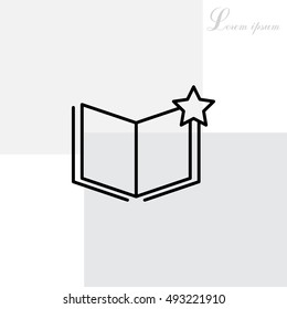 Vector Favorite Document Icon