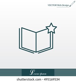 Vector Favorite Document Icon