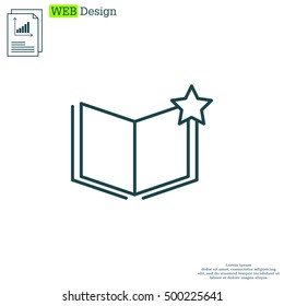 Vector Favorite Document Icon
