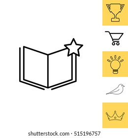 Vector Favorite Document Icon