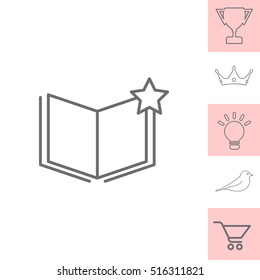Vector Favorite Document Icon