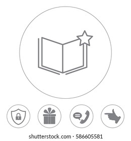 Vector Favorite Document Icon