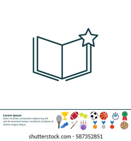 Vector Favorite Document Icon