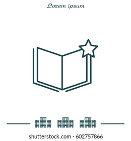 Vector Favorite Document Icon