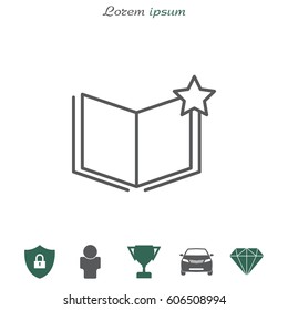 Vector Favorite Document Icon