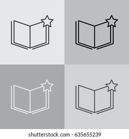 Vector Favorite Document Icon