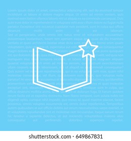 Vector Favorite Document Icon