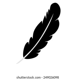 Vector feather icon