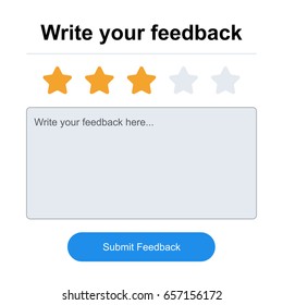 Vector Feedback Form