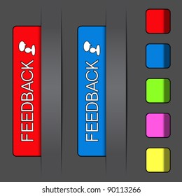 Vector feedback labels