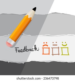 Vector Feedback Symbols with Pencil