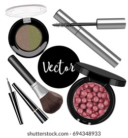 Vector Female Cosmetics Illustration