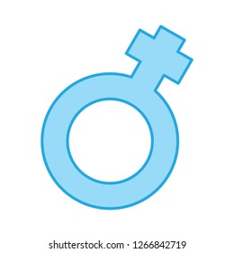 Vector female icon