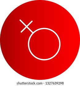  Vector Female Sign Icon