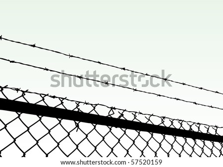 Similar – fence Fence Wire netting