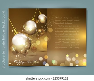 fondo festivo vectorial para Navidad y Año Nuevo
