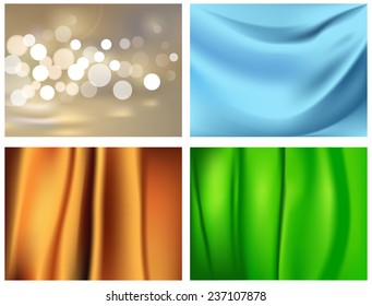 Vector Festive Blank Backgrounds for Your Design, Gradient Mesh and Transparency Used, Raster Version Available