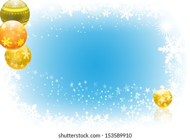 vector festive christmas background, eps10 file, gradient mesh and transparency used, raster version available