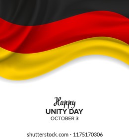 vector festive illustration of independence day in Germany celebration on October 3. vector design elements of the national day. holiday graphic icons. National day