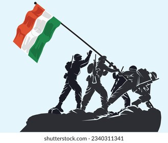 vector festive illustration of independence day in India celebration on August 15. vector design elements of the national day. holiday graphic icons. National day