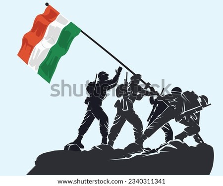 vector festive illustration of independence day in India celebration on August 15. vector design elements of the national day. holiday graphic icons. National day